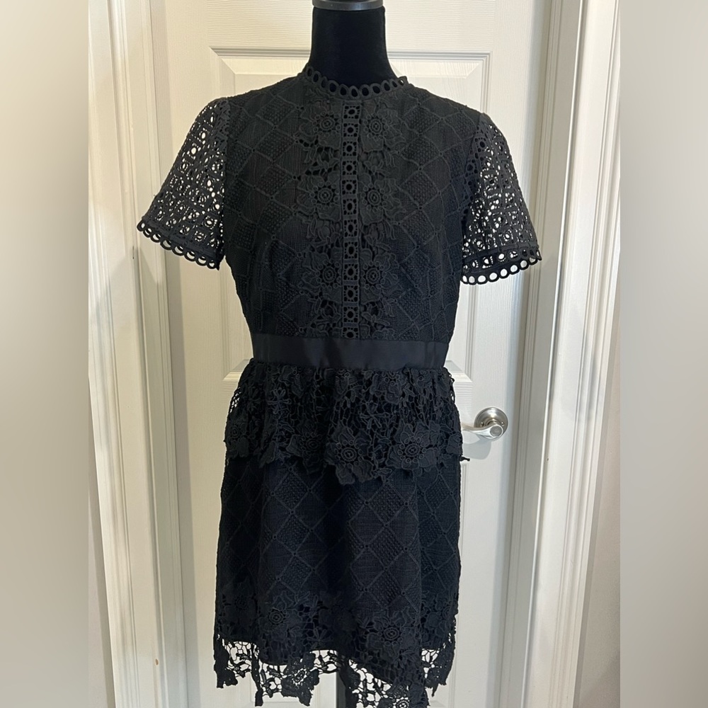 Ted Baker Black Dress Size 4